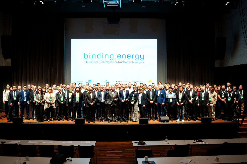 Conference group on the binding.energy main stage