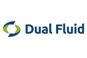 Logo of Dual Fluid, developer of next-generation nuclear reactors using liquid fuel and lead coolant