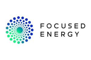 Logo of Focused Energy, a company advancing laser fusion and plasma reactor technologies