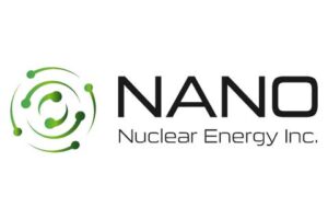 Logo of NANO Nuclear Energy Inc., a company developing small-scale nuclear solutions