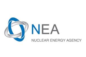 Logo of the Nuclear Energy Agency (NEA), supporting global cooperation in nuclear energy policy