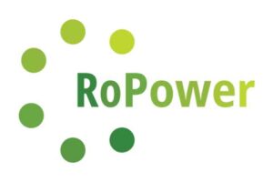 Logo of RoPower Nuclear, developer of small modular reactor projects in Romania